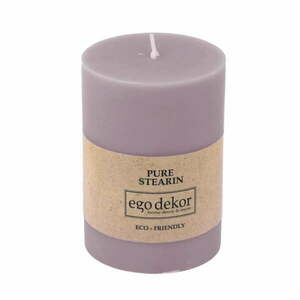 Fioletowa świeczka Eco candles by Ego dekor Friendly, 37 h obraz