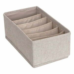 Beżowy organizer do szuflady z przegródkami Bigso Box of Sweden Drawer, 16, 5x11 cm obraz