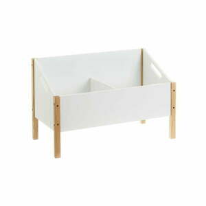 Biały regał dziecięcy 63x42 cm – Casa Selección obraz