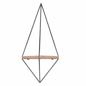 Półka z litego drewna świerkowego 60 cm Tris – Kalune Design obraz