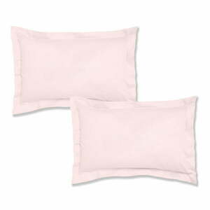 Poszewki na poduszki z perkalu bawełnianego zestaw 2 szt. 50x75 cm Cotton Percale – Bianca obraz