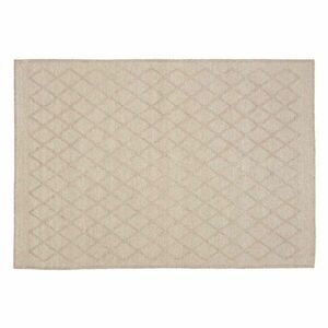 Beżowy dywan z mieszanki wełny odpowiedni do prania 160x230 cm Sybil – Kave Home obraz