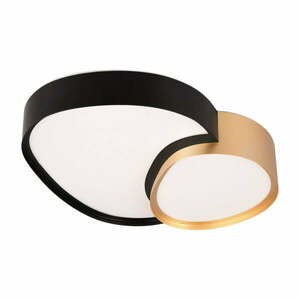 Lampa sufitowa LED w czarno-złotym kolorze 36x43.5 cm Rise – Trio obraz