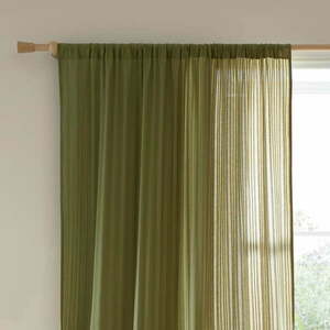 Khaki firanka 140x229 cm Zofia Broderie Anglaise – Pineapple Elephant obraz