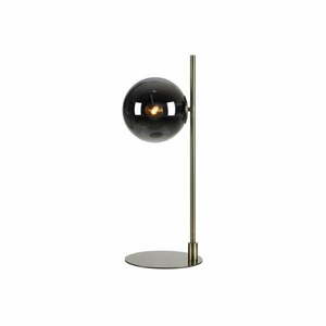 Czarna lampa stołowa Markslöjd Dione, wys. 62, 5 cm obraz