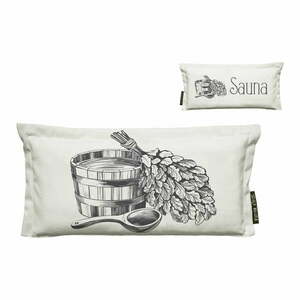 Poduszka do sauny 50x25 cm Classic Sauna – Butter Kings obraz