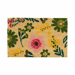 Wycieraczka z włókna kokosowego 40x60 cm Flora – Casa Selección obraz