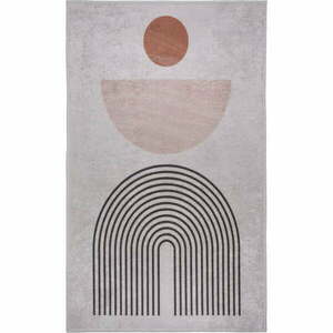 Kremowy dywan odpowiedni do prania 80x150 cm – Vitaus obraz