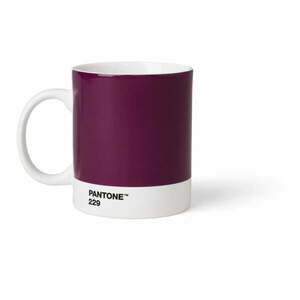 Ciemnofioletowy ceramiczny kubek 375 ml Aubergine 229 – Pantone obraz