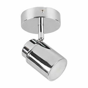 Metalowa lampa punktowa w kolorze błyszczącego srebra 10x9 cm Angelo – Trio obraz