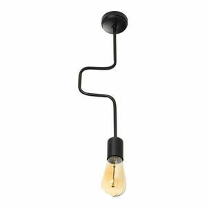 Czarna metalowa lampa wisząca Opviq lights Joshua obraz