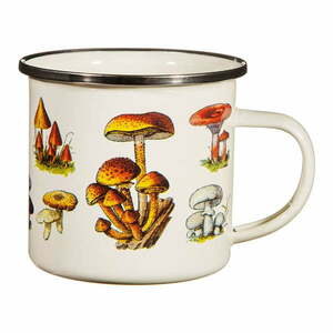 Kremowy emaliowany kubek dla dzieci Vintage Mushroom – Sass & Belle obraz