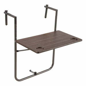Wiszący stolik balkonowy 60x60 cm Tabora – Garden Pleasure obraz