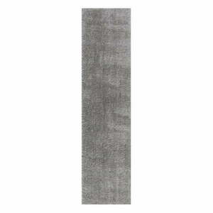 Szary chodnik z włókien z recyklingu 60x230 cm Velvet – Flair Rugs obraz