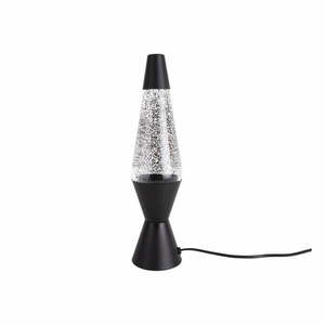 Czarna lampa stołowa Leitmotiv Glitter obraz