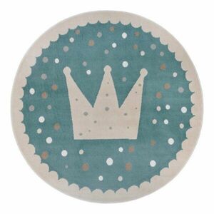 Niebieski dywan dziecięcy ø 140 cm Crown – Hanse Home obraz