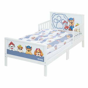 Biało-niebieskie łóżko dziecięce 70x140 cm Paw Patrol – Roba obraz