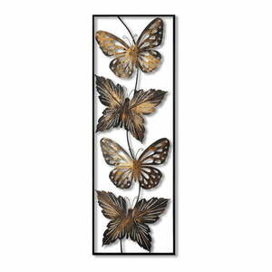 Metalowa dekoracja ścienna 100x35 cm Butterfly – Wallity obraz