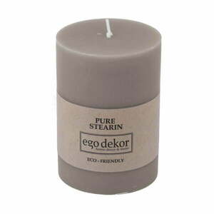 Beżowobrązowa świeczka Eco candles by Ego dekor Friendly, 37 h obraz