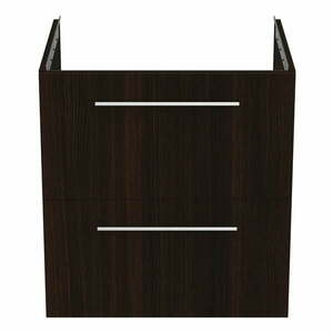 Ciemnobrązowa wisząca szafka pod umywalkę w dekorze dębu 60x63 cm i.Life B – Ideal Standard obraz