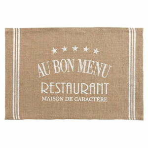 Mata stołowa z juty 30x45 cm Diner – douceur d'intérieur obraz