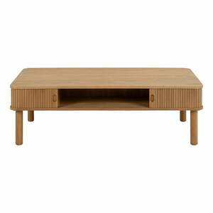 Stolik w dekorze dębu 70x130 cm Langley – Actona obraz