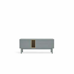 Niebieska/szara szafka pod TV 140x56 cm Corvo – Teulat obraz