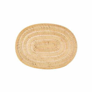 Rattanowa mata stołowa 40x30 cm – Tiseco Home Studio obraz