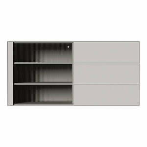 Jasnoszara komoda wisząca 120x59 cm Edge by Hammel – Hammel Furniture obraz