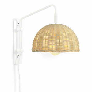 Rattanowy kinkiet ø 23 cm Damila – Kave Home obraz