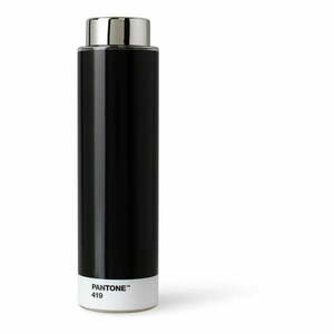 Czarna podróżna butelka z tritanu 500 ml Black 419 – Pantone obraz
