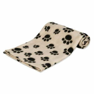 Beżowy polarowy koc dla psów 100x70 cm Trixie Barney – Plaček Pet Products obraz