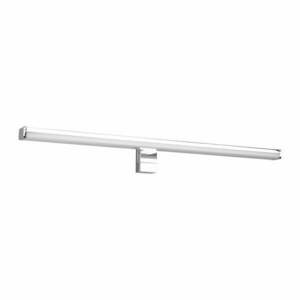 Kinkiet LED w kolorze błyszczącego srebra (dł. 60 cm) Lino – Trio obraz