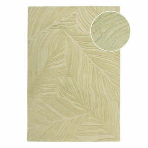 Zielony dywan wełniany 200x290 cm – Flair Rugs obraz