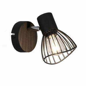Czarny kinkiet Fly – Candellux Lighting obraz