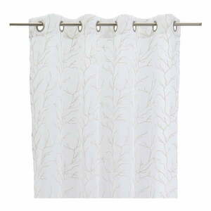 Biało-beżowa firanka 140x260 cm Coral – Casa Selección obraz