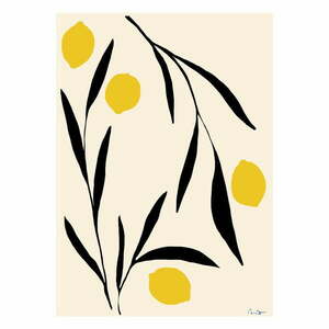 Plakat 50x70 cm Lemon – The Poster Club obraz