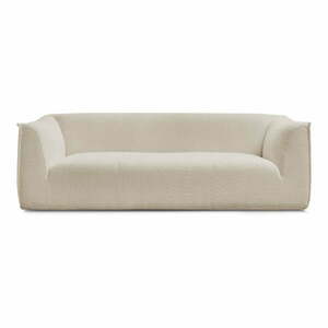 Beżowa sofa z materiału bouclé 242 cm Giorgia – Bobochic Paris obraz