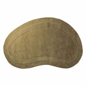 Wełniany dywan w kolorze khaki 150x230 cm Cloria – Micadoni obraz
