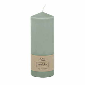 Turkusowoniebieska świeczka Eco candles by Ego dekor Top, 50 h obraz