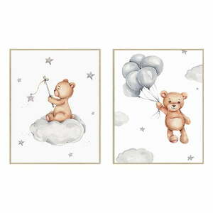 Obrazki dziecięce zestaw 2 szt. 30x40 cm Teddy Bears – knor obraz