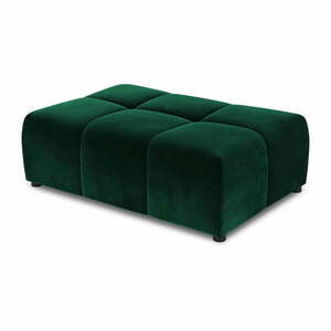 Zielony moduł aksamitnej sofy Rome Velvet – Cosmopolitan Design obraz