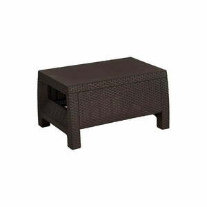 Stolik ogrodowy z imitacji rattanu 57x77 cm Corfu – Keter obraz