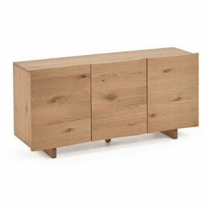 Niska komoda w dekorze dębu 150x71 cm Rasha – Kave Home obraz