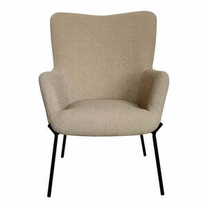 Beżowy fotel Glasgow – House Nordic obraz