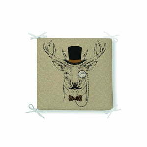 Poduszka na krzesło z domieszką bawełny Minimalist Cushion Covers Agent, 42x42 cm obraz