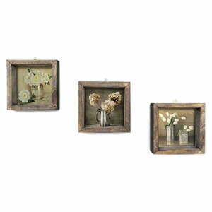 Obrazy zestaw 3 szt. 15x15 cm – Wallity obraz
