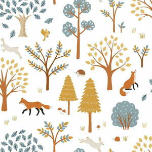 Tapeta dziecięca 10 m x 50 cm Forest Living – Lilipinso obraz