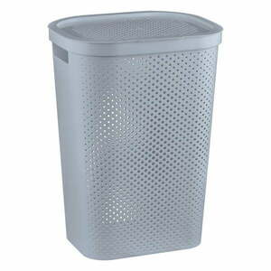 Szary kosz na pranie Curver Infinity, 60 l obraz