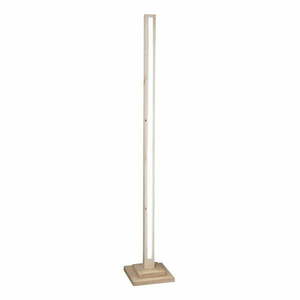 Jasnobrązowa lampa stojąca LED z metalowym kloszem (wys. 121 cm) Alset – Candellux Lighting obraz